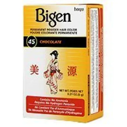 Vista 11 de Bigen - Tinte permanente en polvo, castaño claro #46, 0.21 onzas