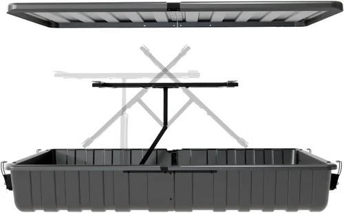 Vista 6 de Storm Shell Cubierta dura para TV al aire libre, protección resistente a la intemperie para televisión, se monta directamente en la pared, soporte