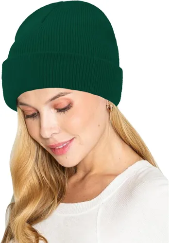 Vista 3 de UTTPLL Gorro de punto suave y lindo unisex con calavera elástica con cara sonriente para hombres y mujeres