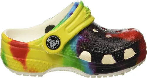 Vista 6 de Crocs Unisex-Child Classic Tie Dye Clogs (Little Big Kid)