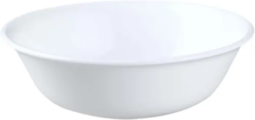 Vista 7 de Corelle 3125 Vitrelle Tazón de Cereales de Vidrio Winter Frost, Blanco, 18 oz, Paquete de 6
