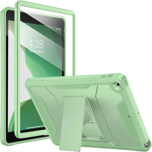 Vista 13 de Soke Funda para iPad de 9ª/8ª/7ª generación de 10.2 pulgadas (versión 2021/2020/2019), con protector de pantalla integrado y soporte, funda