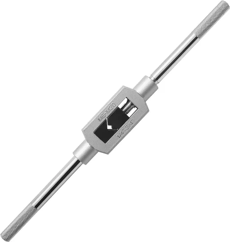 Vista 8 de Piutouyar M1-6 Llave de grifo ajustable con mango 1/16"-1/4" Llave de escariador de mango de grifo profesional Herramienta profesional de llave