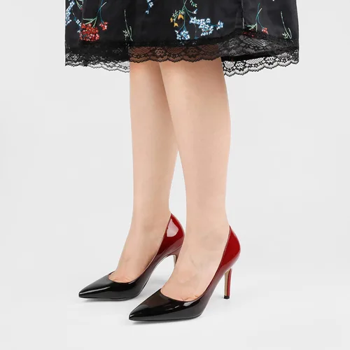 Vista 7 de JOY IN LOVE Zapatos de tacón medio con punta para mujer