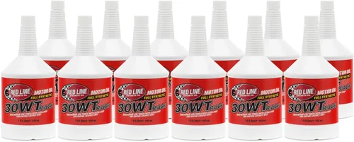 Vista 9 de Red Line 10305 30WT Aceite sintético para motor de carreras (10W30) - 1 galón (paquete de 4)