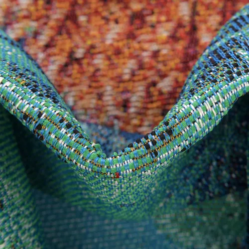 Vista 5 de Unique Loom Outdoor Coastal Collection - Alfombra rectangular de 2 x 3 pies 1 pulgada, multicolor y marfil