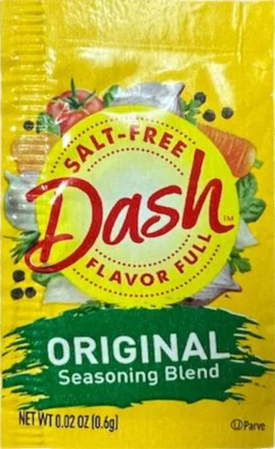 Vista 5 de Mrs. Dash Condimento de mezcla original, sin sal, sin MSG, 0.02 onzas, (paquete de 50)