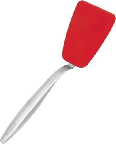 Vista 2 de Cuisipro Piccolo - Volteador de silicona de 8 pulgadas, color rojo
