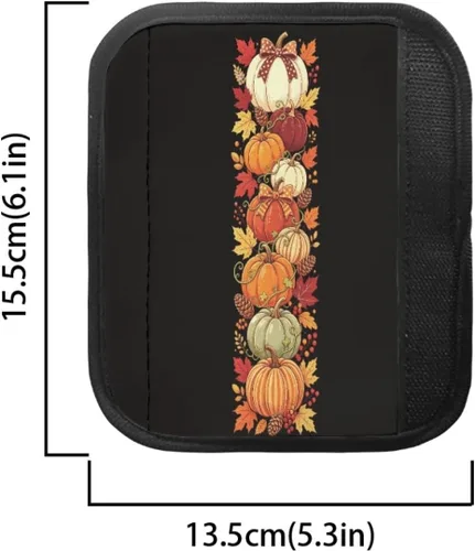 Vista 5 de Horeset Pumpkin Appliance Handle Protector Adds Elegance Universal Fit