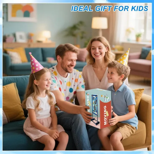 Vista 6 de Pistola de juguete para niños de 5, 6, 7, 8, 9, 10, 11, 12 años, el mejor regalo de cumpleaños para niños con objetivo de disparo en movimiento, 2
