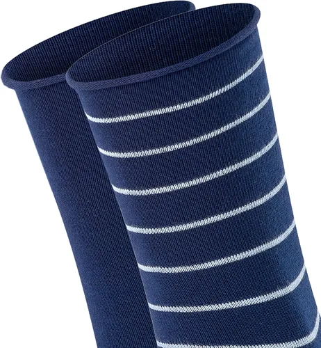 Vista 5 de FALKE Women's Happy Stripe 2-Pack Cotton Socks