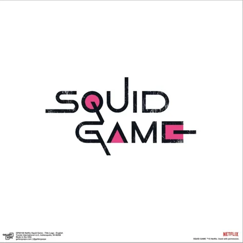 Vista 2 de Trends International Gallery Pops Netflix Squid Game - Póster de pared en lienzo inglés, 12.00 x 12.00 pulgadas, lienzo estirado