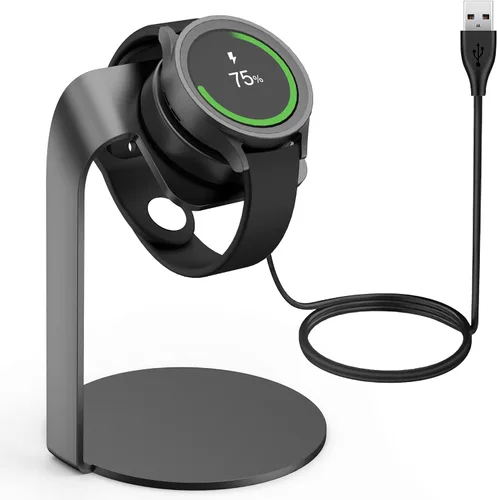 Vista 5 de Soporte cargador para Samsung Galaxy Watch, compatible con Galaxy Watch 5, 4, 3 y Active 2