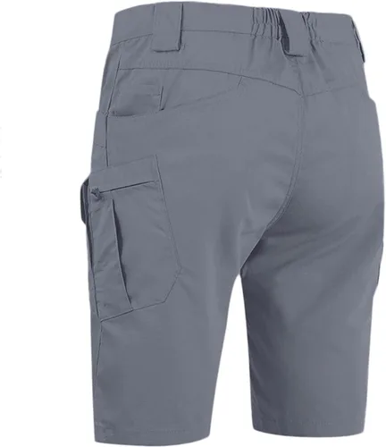 Vista 2 de Cargo Shorts for Men,Mens Hiking Cargo Shorts Tactical Relaxed Fit Casual Shorts Outdoor Fishing Shorts with Pockets