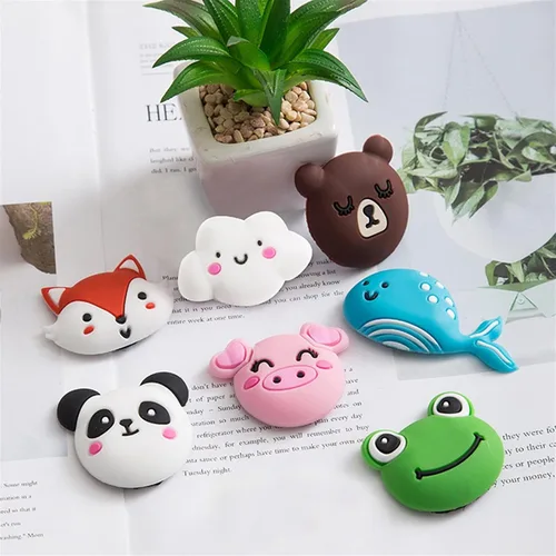 Vista 4 de Protector de pared de silicona para tope de puerta, protector de pared, protector de parachoques decorativo para puerta, antideslizante, a prueba