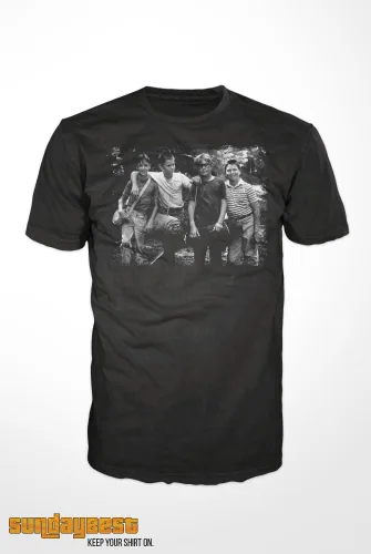 Vista 2 de Teddy, Vern, Chris and Gordie Movie T-shirt Cult Classic Film Tee Retro Shirt River Phoenix Corey Feldman 80s Friend Gift 3XL 4XL XXXL XXXXL Plus