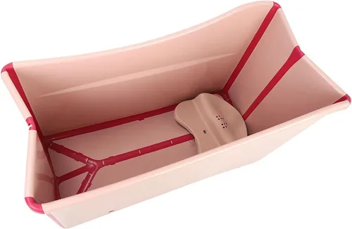 Vista 2 de Foldable Adult Bathtub, Portable Collapsible Soaking Tub For Full Body Bathing, Space-saving Plastic Bath Tub For Home Bathroom