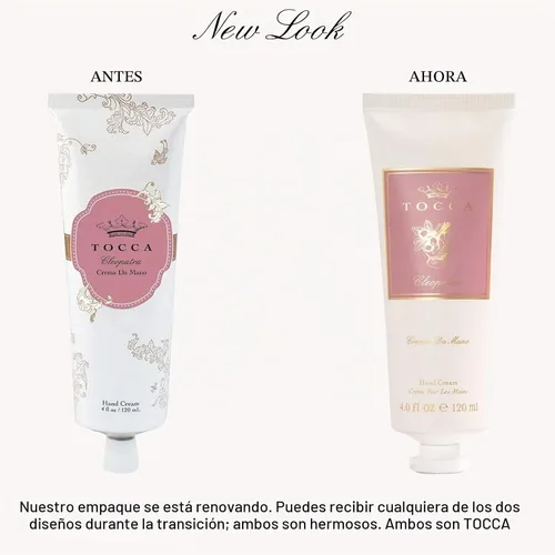 Vista 2 de Crema de manos de lujo en caja, de Tocca, Cleopatra