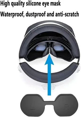 Vista 2 de Funda rígida de transporte para PS VR2, caja protectora para juegos PS VR2, auriculares y controladores para juegos de realidad virtual
