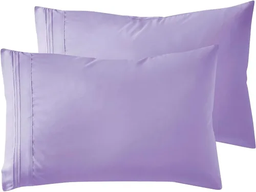 Vista 18 de Nestl - Juego de 2 fundas de almohada de microfibra azul playa tamaño Queen, 20 x 30 pulgadas