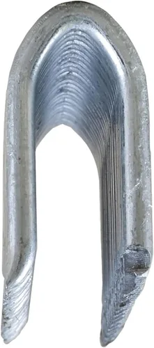 Vista 5 de Freeman Grapas de esgrima de calibre 9 1-1/2 pulgadas Recubrimiento de pegamento Acero galvanizado 1000 unidades Interior y exterior