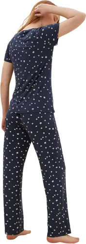 Vista 3 de Marks & Spencer Women's Star Print Pajama Set