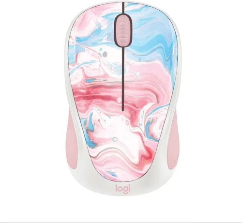 Vista 3 de Logitech Ratón inalámbrico compacto, algodón de azúcar (renovado)