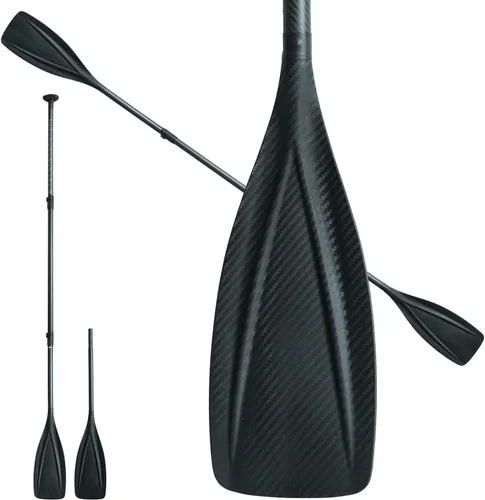 Vista 15 de niphean Remo de kayak de 4 piezas, paletas de tabla de remo ajustables, pala ligera de SUP, accesorios de tabla de remo desmontable con eje