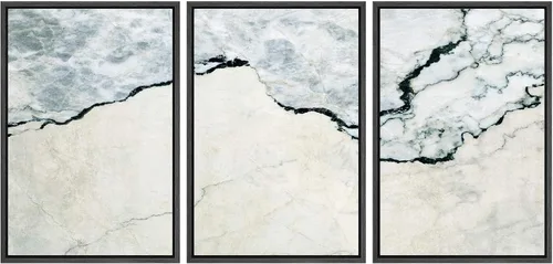 Vista 51 de NWT Lienzo enmarcado para pared, juego de arte en acuarela pastel, bosque de montaña oscura, naturaleza silvestre, ilustraciones de arte moderno