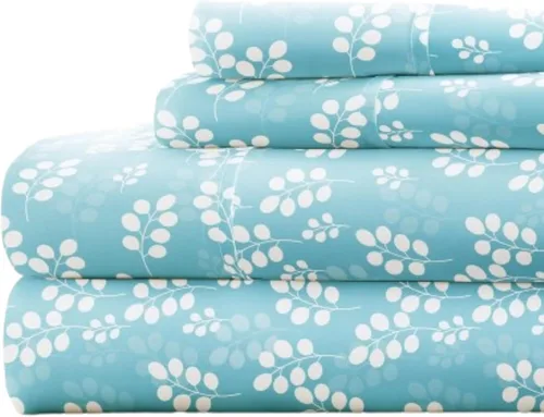 Vista 29 de Linen Market Juego de sábanas de 4 piezas tamaño matrimonial (gris claro cambray) – Duerme mejor que nunca con estas sábanas ultrasuaves y Cambray