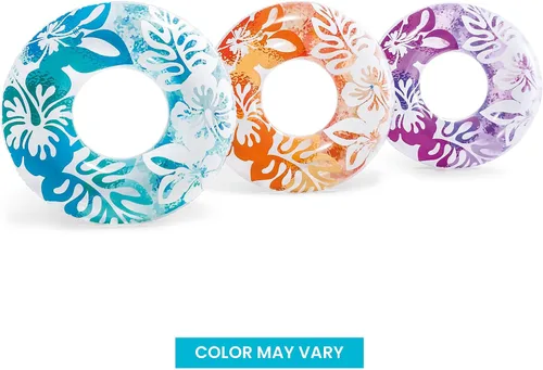 Vista 2 de Intex Tubo de color transparente #59251 - El color puede variar, paquete de 2