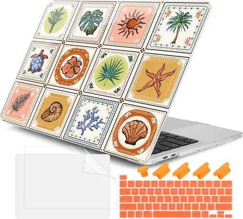 Vista 25 de Funda compatible con MacBook Pro de 13 pulgadas 2024 2023-2020 versión A2338 M2/M1 A2251 A2289 con pantalla Retina y Touch ID, carcasa rígida