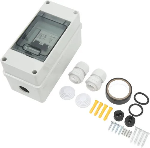 Vista 8 de Disyuntor miniatura 2P con caja impermeable IP65, DC1000V 20A desconecta Swtich interruptor de desconexión solar para panel solar