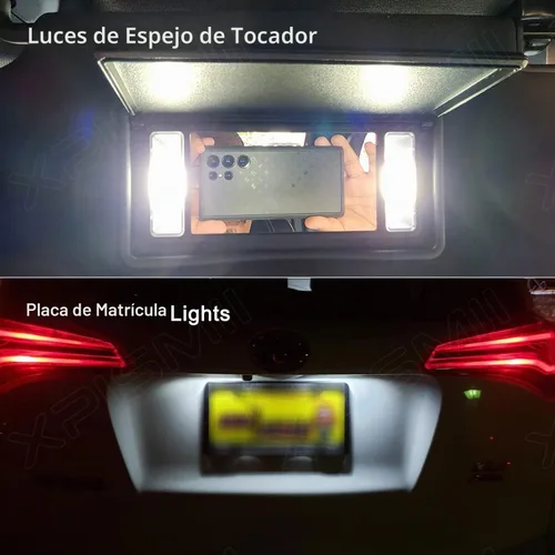Vista 7 de Xpismii Kit de 18 Piezas de Luces LED Interiores Blancas de 6000K Expedition de Repuesto para Ford Expedition 2007 2008 2009 2010 2011 2012 2013