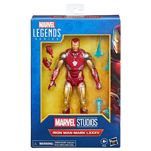 Vista 2 de Marvel Legends Series Iron Man Mark LXXXV, Avengers: Endgame Figura de acción coleccionable de 6 pulgadas Marvel Legends Studios Figura de acción