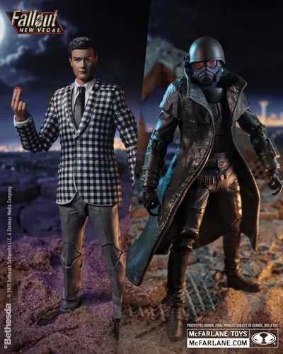 Vista 5 de McFarlane Toys - Paquete de 2 de Fallout New Vegas Riot Ranger Armor y Benny