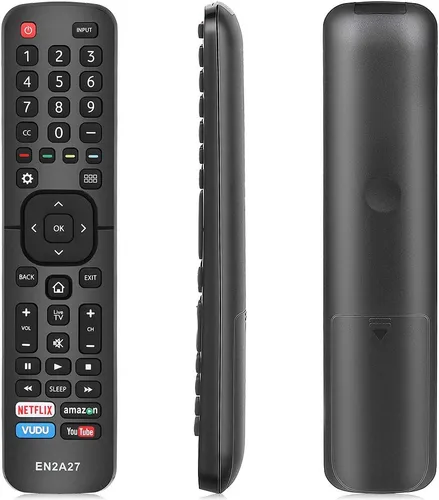 Vista 8 de Paquete de 2 para reemplazo remoto de TV Philips, compatible con todos los televisores inteligentes Philips LED/LCD/HDTV/UHD (NH500UP)