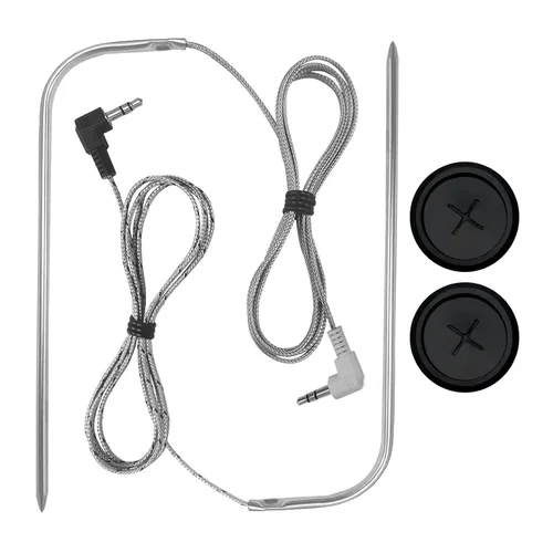 Vista 10 de Repuesto para sonda de carne Traeger, compatible con parrillas de pellets de madera Traeger y ahumador, equipado con kit de soporte de parrilla