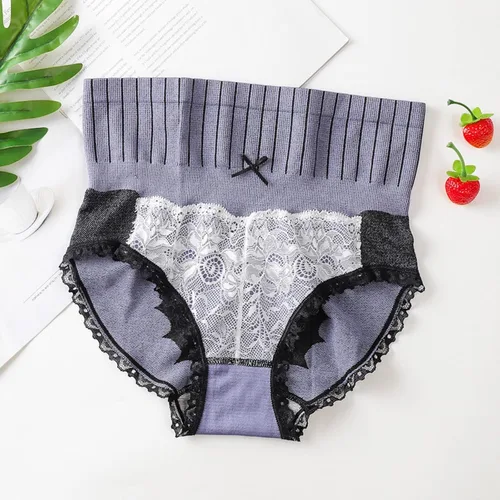 Vista 2 de Bragas de cintura alta para mujer, corsé adelgazante, pantalones moldeadores para el cuerpo, entrepierna inferior para mujer, ropa
