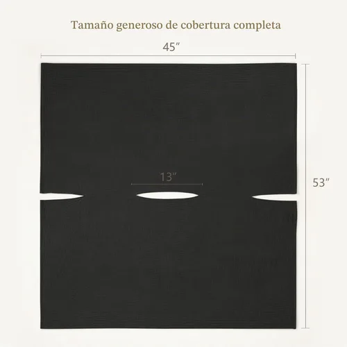 Vista 5 de Konssy - Funda de lactancia de muselina para mujer, poncho de privacidad completa de 360°