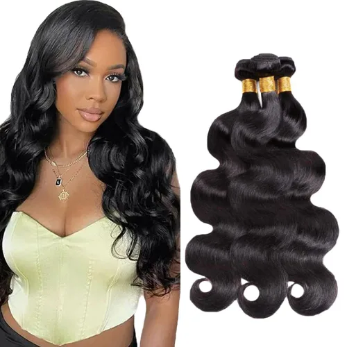 Vista 31 de 300g 1B27 Human Hair Bundles Honey Blonde Bundles Human Hair 10A Brazilian Virgin Remy Hair Extensions 8 10 12 Inch