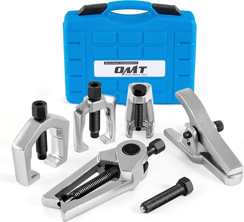 Vista 10 de Orion Motor Tech Separador de rótula 5 en 1, extractor de brazo Pitman, juego de herramientas de extremo de barra de acoplamiento para servicio
