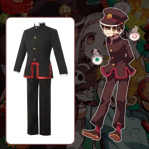 Vista 3 de CR ROLECOS Disfraz de Hanako Kun para cosplay de Hanako Kun