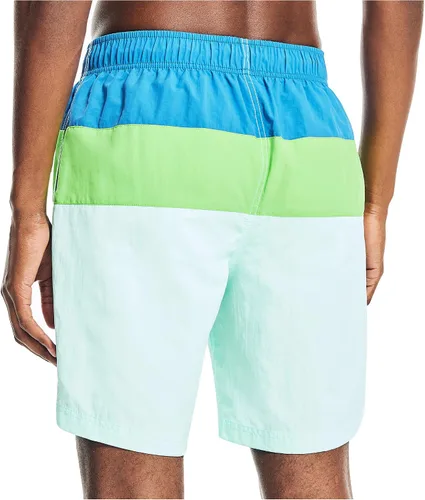 Vista 3 de Nautica Natación de secado rápido con bloques de color estándar de 8 pulgadas para hombre