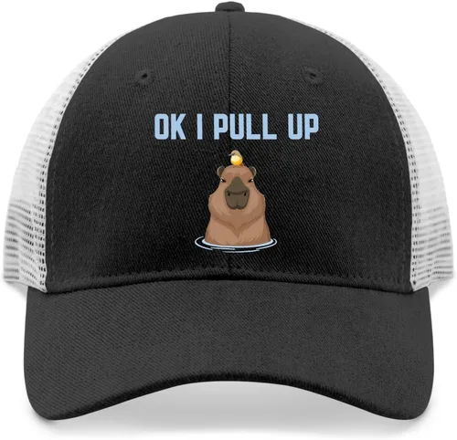 Vista 9 de Dad Hats Ok I Pull Up Baseball Cap, Graphic Dad Hat for Women