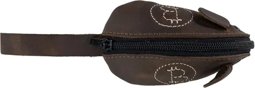 Vista 3 de Hide & Drink, Bolsa de monedas en forma de ratón, bolsa de cambio, estuche de bolsillo para monedas, accesorio de viaje, cuero de grano completo
