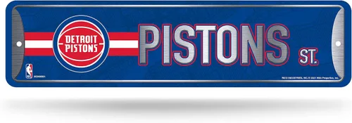Vista 29 de Rico Industries NBA Basketball Metal Street Sign