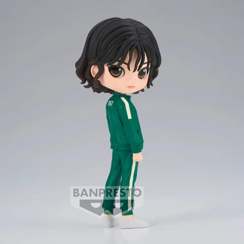Vista 4 de Banpresto - El juego del Calamar - Kang SAE-byeok, Figura Q posket de Bandai Spirits