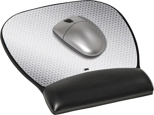 Vista 6 de Tapete para ratón, de 3M, con cubierta trasera no deslizante y diseño de ahorro de energía, estampado de mapa de bits, Cima Rendimiento del mouse