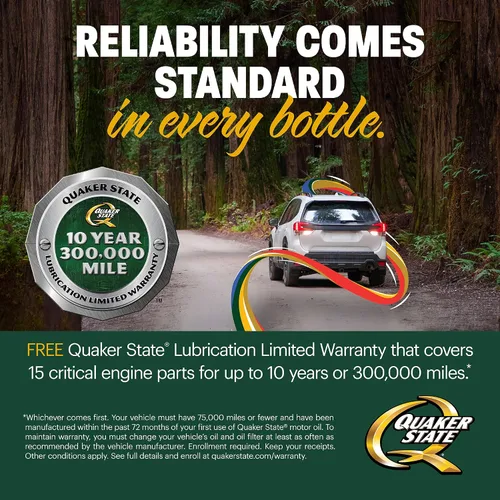 Vista 3 de Quaker State - Aceite de motor, 10W-40, 1 cuarto de galón (paquete de 6)